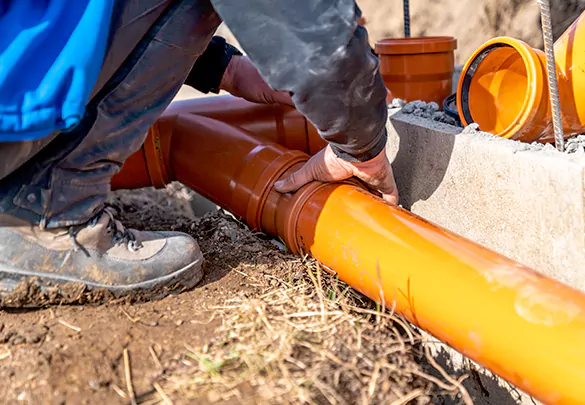Drain Sewer Line Repair in Nobleton, Ontario
